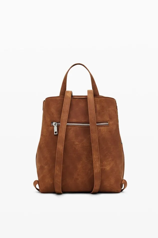 Women Backpacks Desigual Mini Embossed Backpack