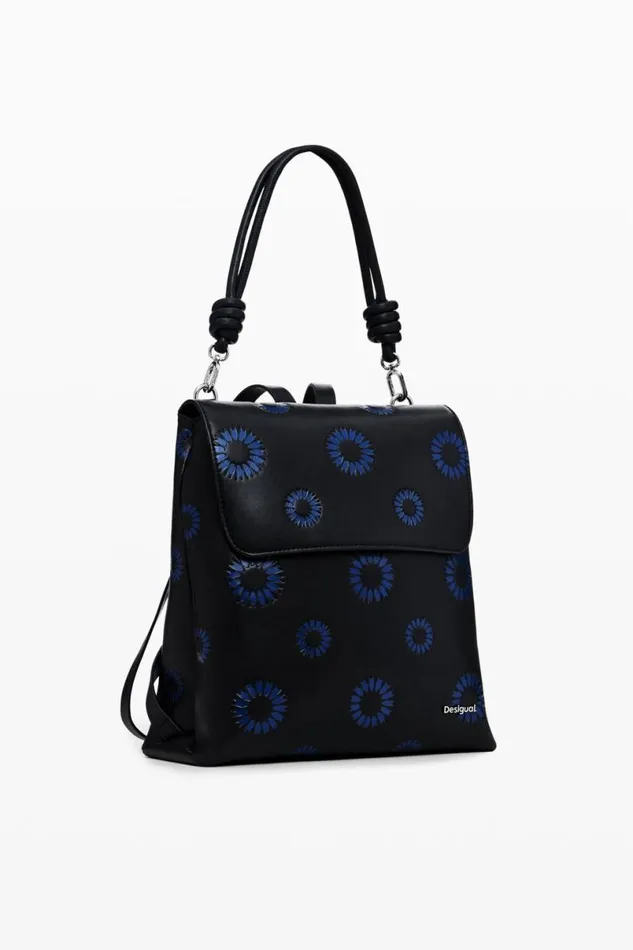 Women Backpacks Desigual Small Sunflower Backpack