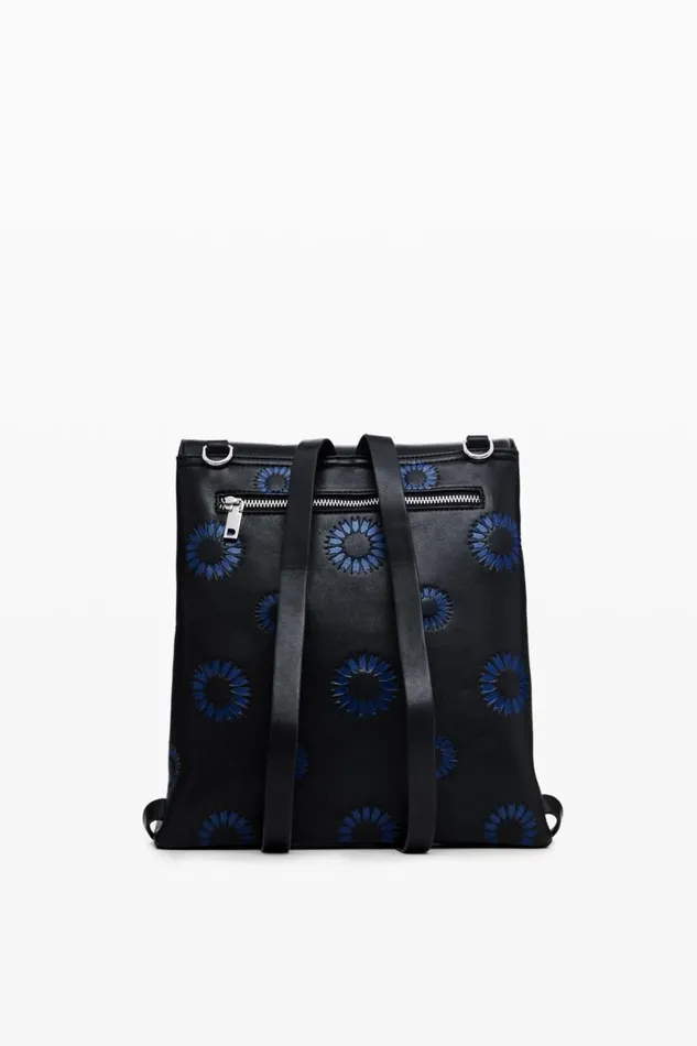 Women Backpacks Desigual Small Sunflower Backpack