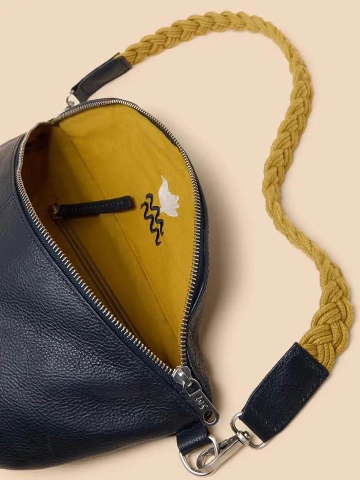 Women BAGS and PURSES White Stuff Sebby Leather Sling Bag Dark Navy Women BAGS and PURSES White Stuff Sebby Leather Sling Bag Dark Navy