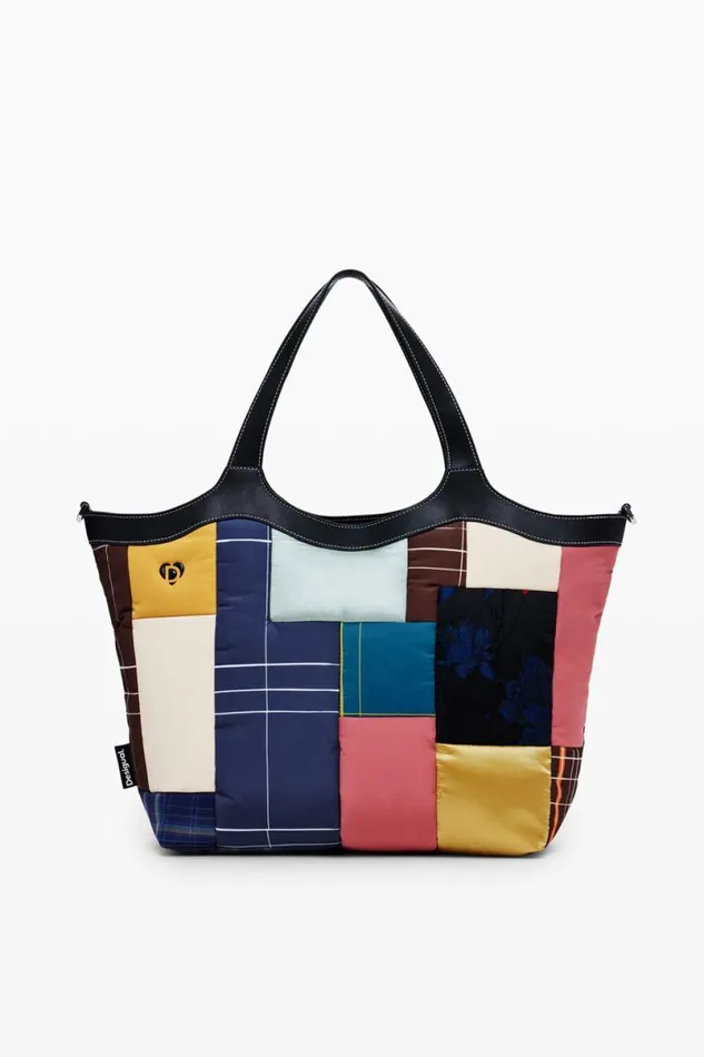 Women Bags Desigual Geometric Handle Bag