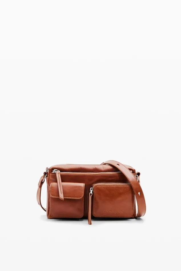 Women Bags Desigual S Leather Pockets Crossbody Bag