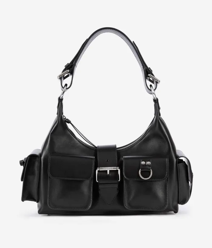 Women Bags THE KOOPLES Black Smooth Leather Amelia Bag