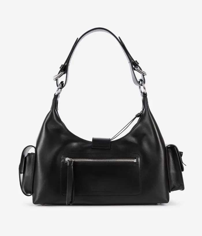 Women Bags THE KOOPLES Black Smooth Leather Amelia Bag