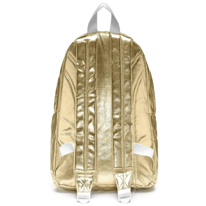 Women Bags Woman MINI BACKPACK METALLIC Backpack YELLOW CADMIUM Superga Bags And Backpacks