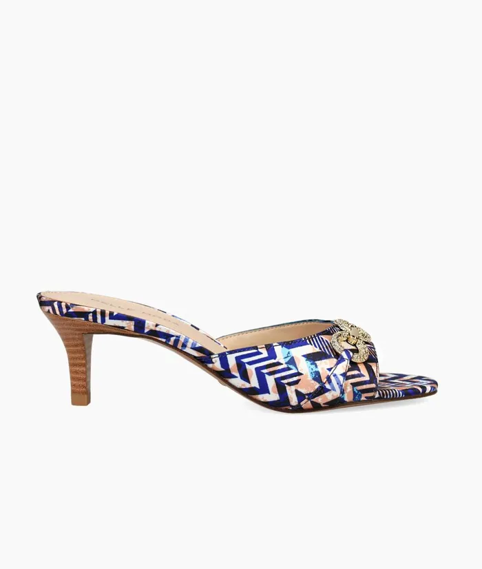 Women Balin 2 Slide 8211 Nautical Pelle Moda Low Heels