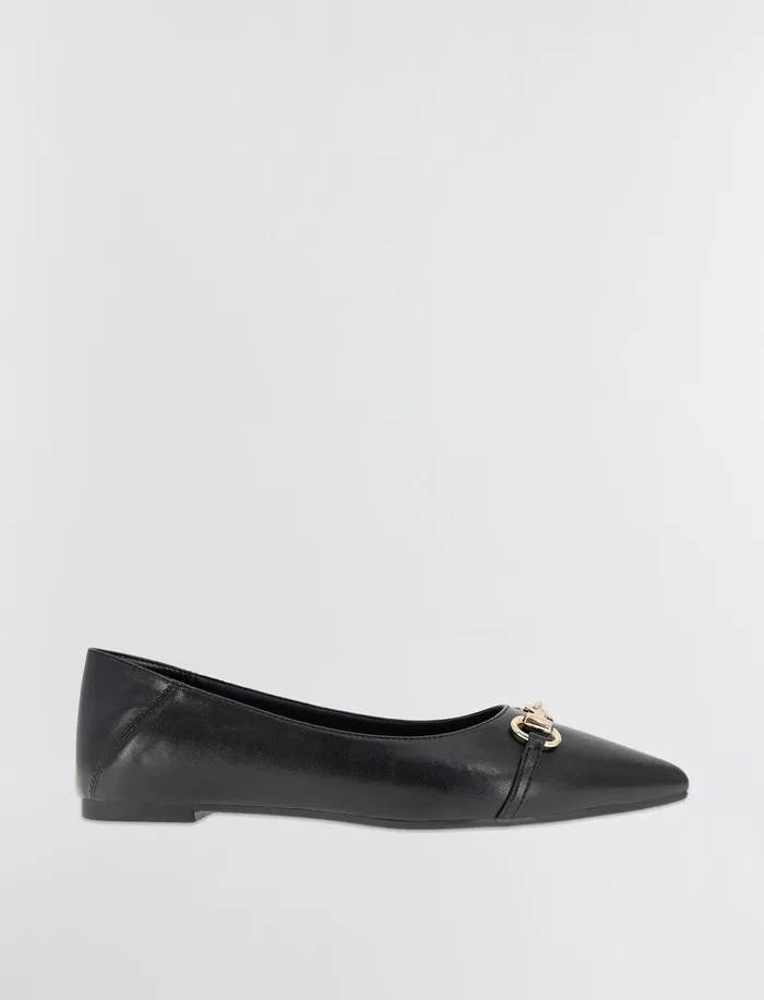 Women BCBGeneration BCBG Black Kori Convertible Flat Black