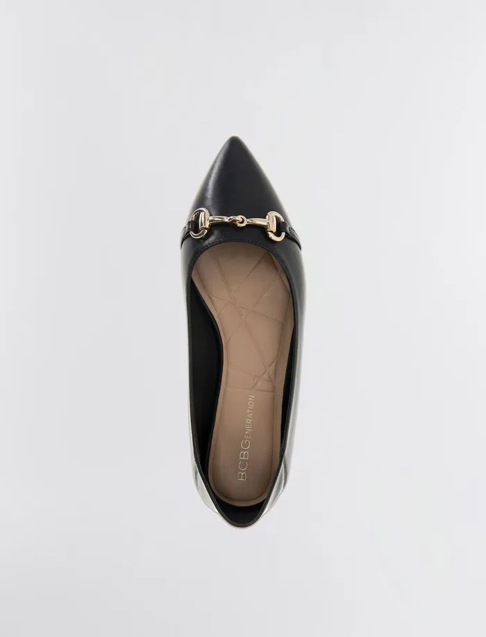 Women BCBGeneration BCBG Black Kori Convertible Flat Black