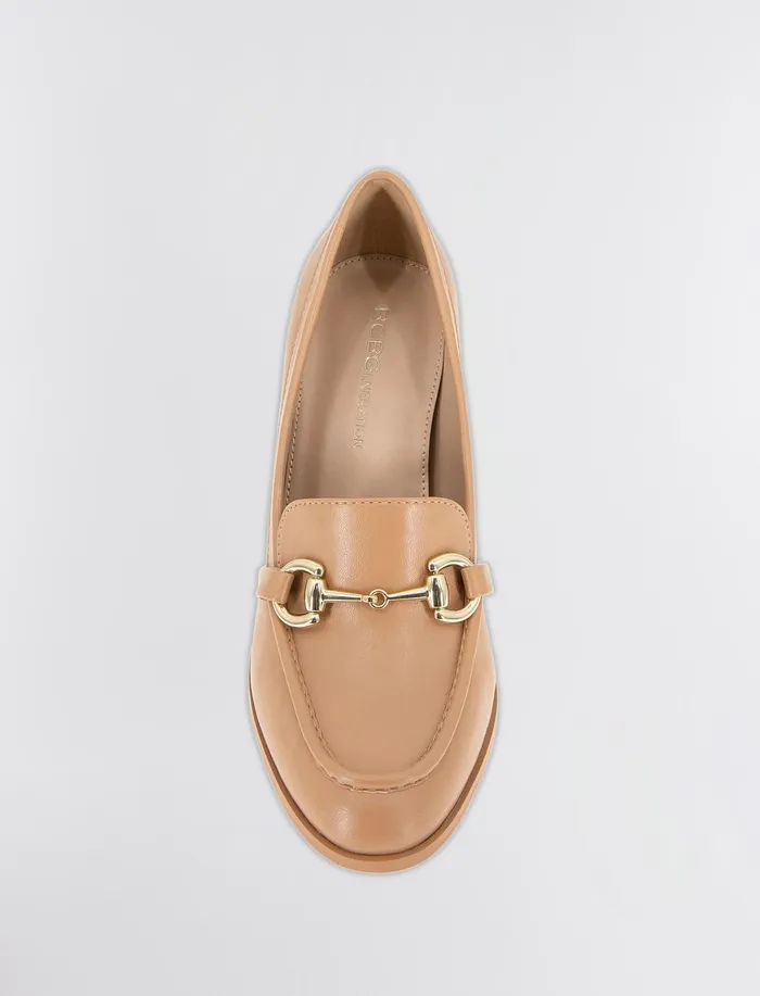 Women BCBGeneration BCBG Tan Yixy Loafer Heel Tan