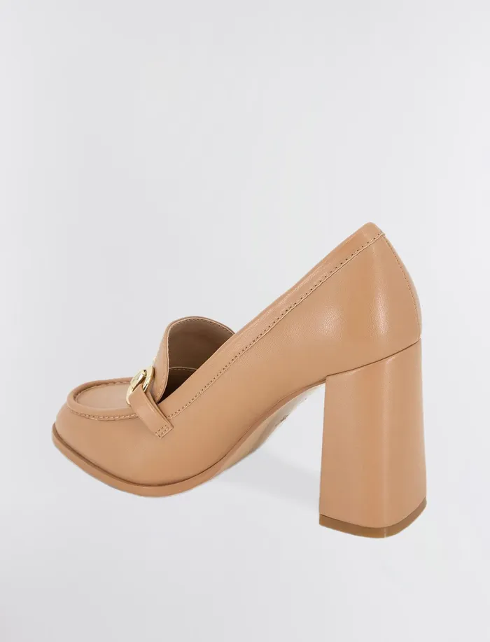 Women BCBGeneration BCBG Tan Yixy Loafer Heel Tan