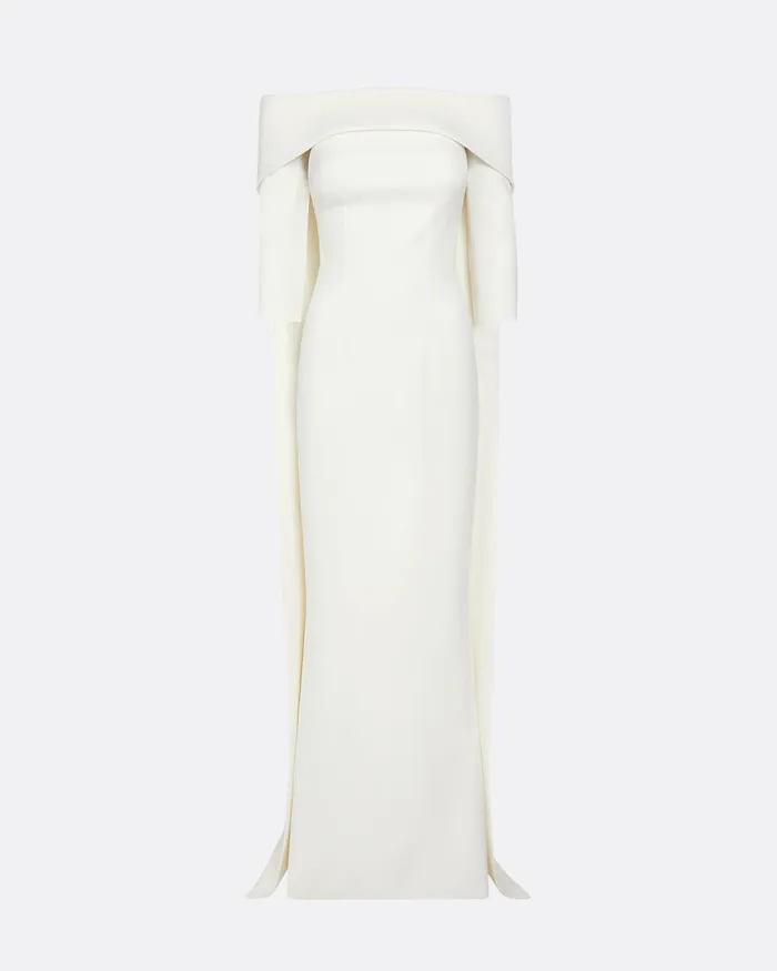 Women Bellara Ivory Harness and Soshin Dress Ivory Dresses Safiyaa