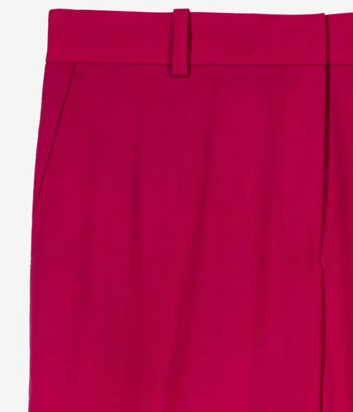 Women Blazers and Suits THE KOOPLES Red Wool Suit Trousers