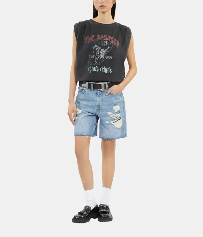Women Blouses and Shirts THE KOOPLES Black Top With Pleating