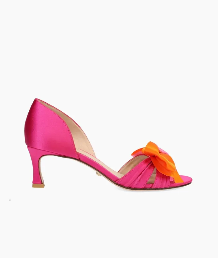 Women Blythe Low Heel 8211 Pink Pelle Moda Low Heels