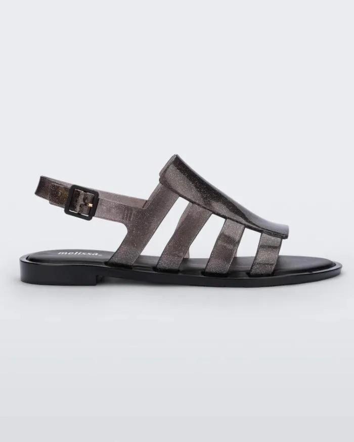 Women Boemia Glitter Black Melissa Sandals