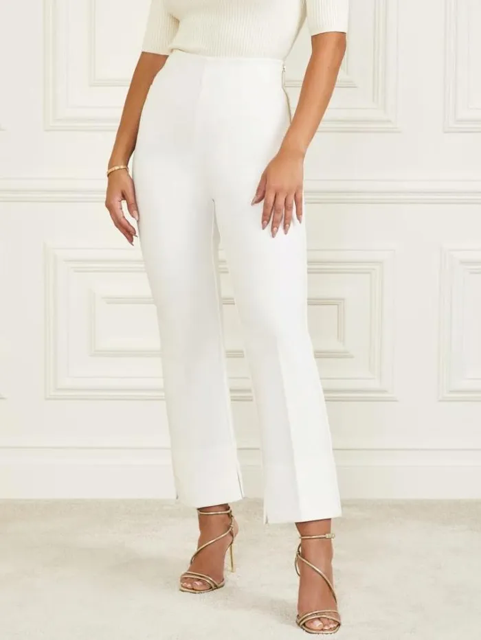 Women Bottoms Marciano Braxton Pant Pale Pearl