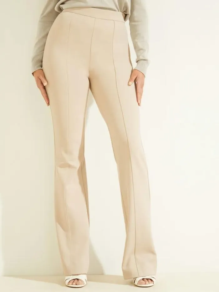 Women Bottoms Marciano Chloe Flared Pant Pasadena Stone