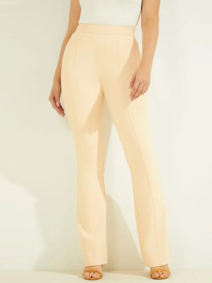 Women Bottoms Marciano Chloe Flared Pant Soft Peach
