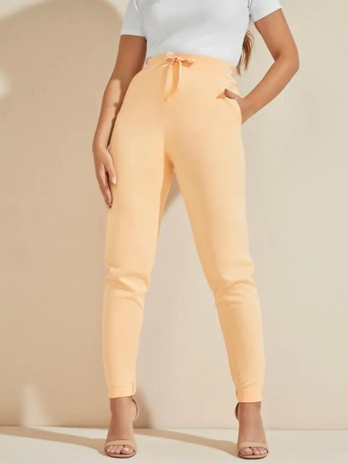 Women Bottoms Marciano Francesca Leisure Jogger Soft Peach