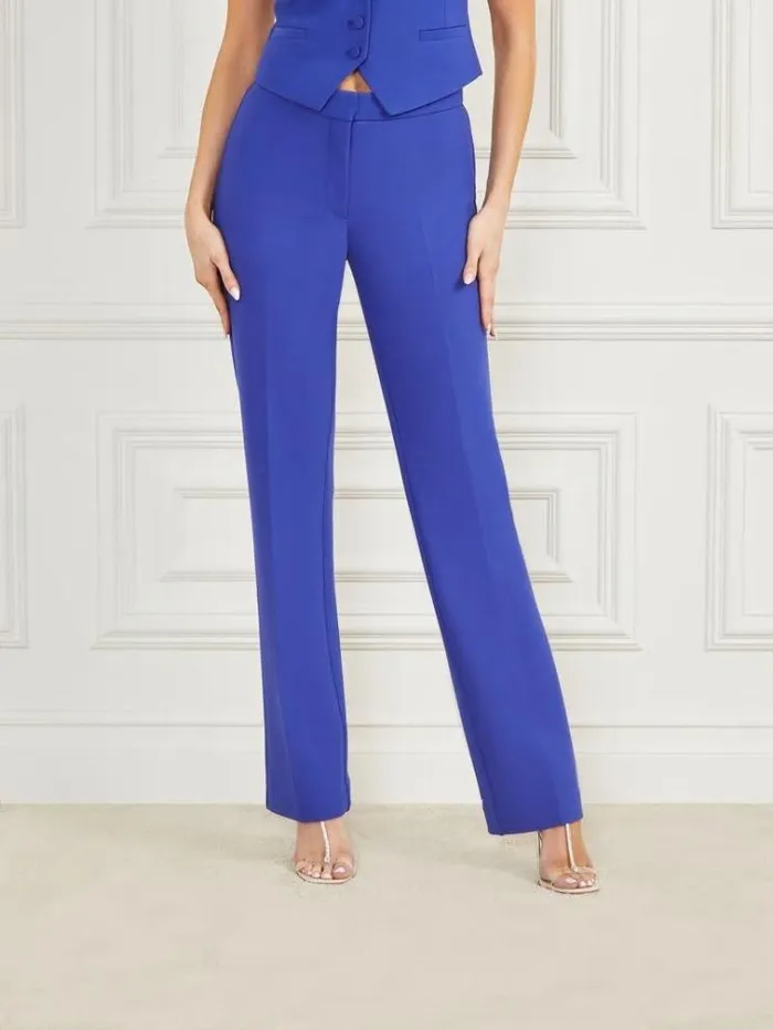 Women Bottoms Marciano Jacqueline Pant Jewel Blue