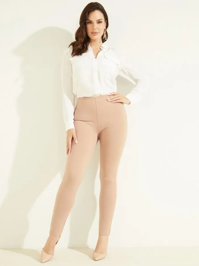Women Bottoms Marciano Jane Ponte Legging Marfa Light Women Bottoms Marciano Jane Ponte Legging Marfa Light