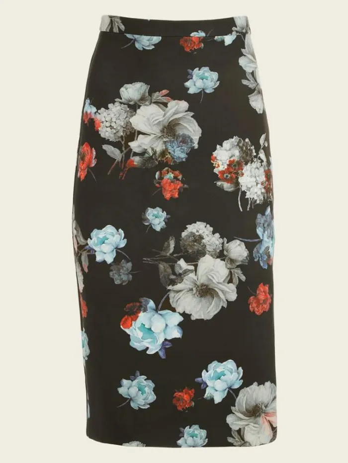 Women Bottoms Marciano Leonara Pencil Skirt Savage Beauty Print Women Bottoms Marciano Leonara Pencil Skirt Savage Beauty Print
