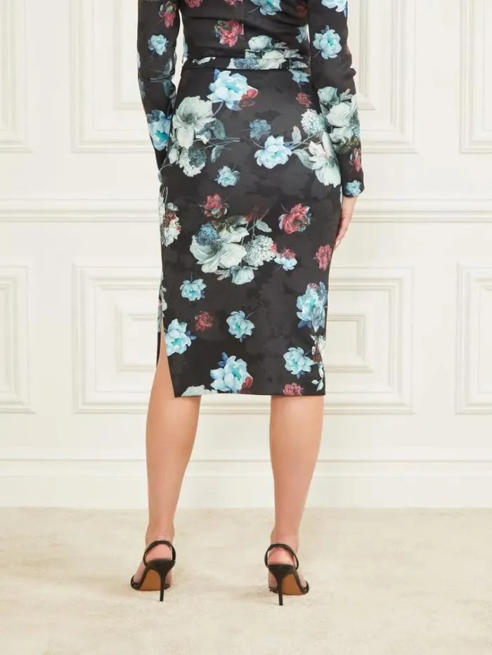 Women Bottoms Marciano Leonara Pencil Skirt Savage Beauty Print Women Bottoms Marciano Leonara Pencil Skirt Savage Beauty Print