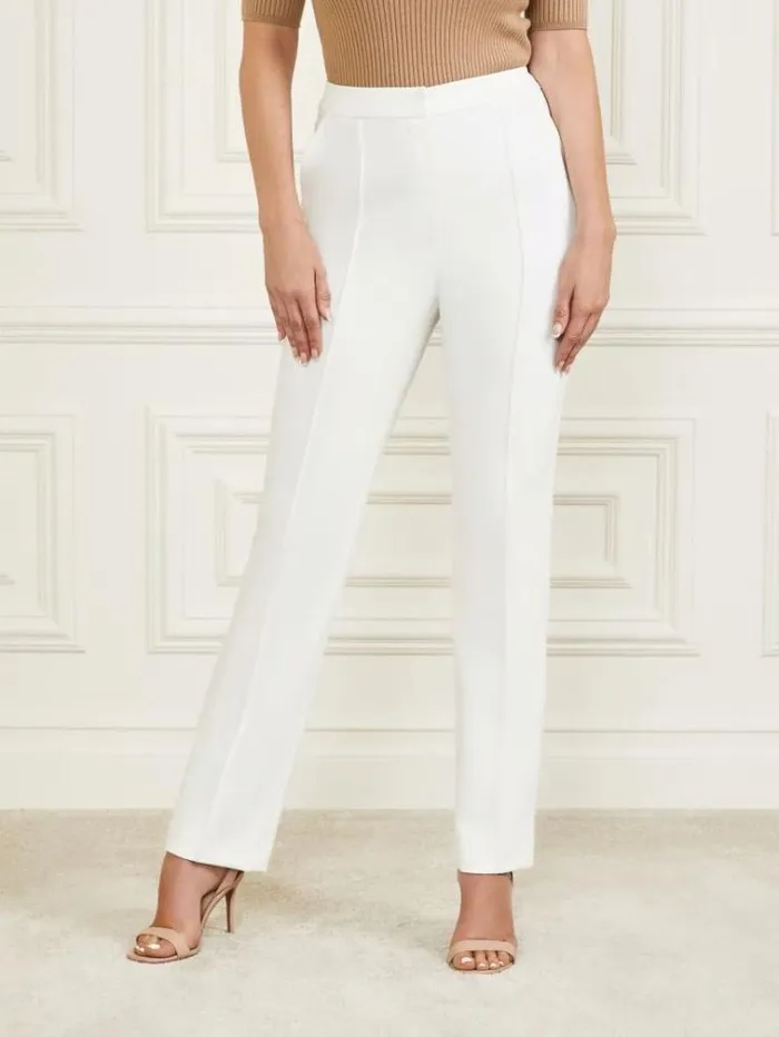 Women Bottoms Marciano Logan Straight Leg Pant Sandy Shore