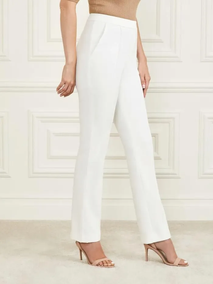 Women Bottoms Marciano Logan Straight Leg Pant Sandy Shore Women Bottoms Marciano Logan Straight Leg Pant Sandy Shore