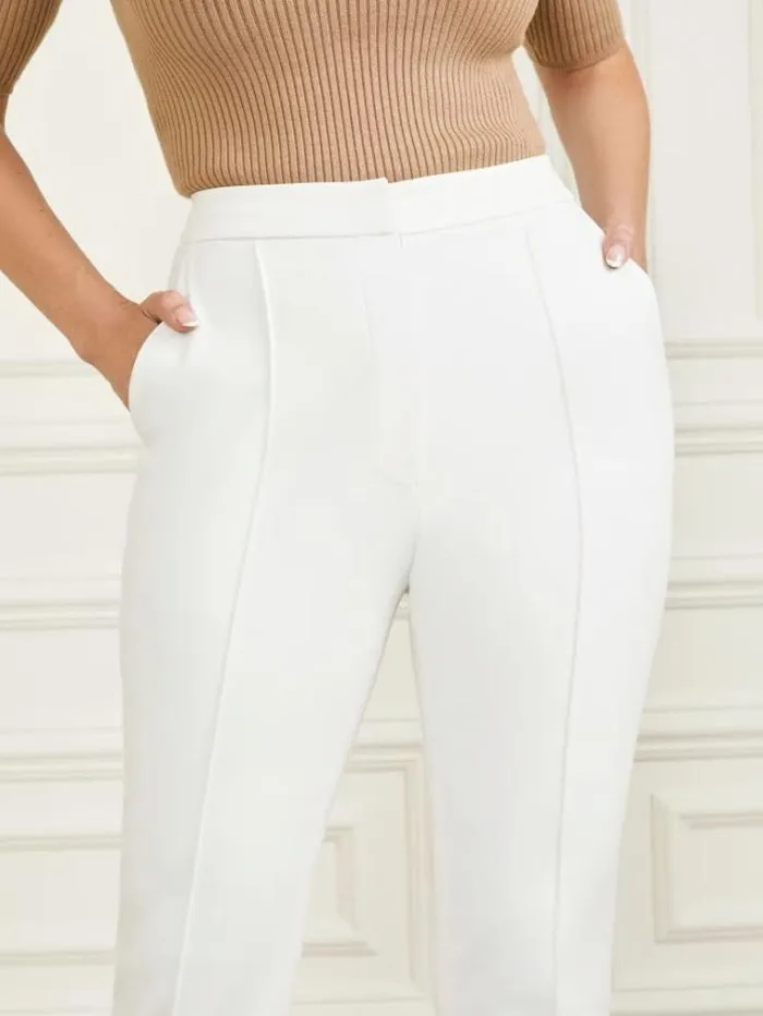 Women Bottoms Marciano Logan Straight Leg Pant Sandy Shore Women Bottoms Marciano Logan Straight Leg Pant Sandy Shore