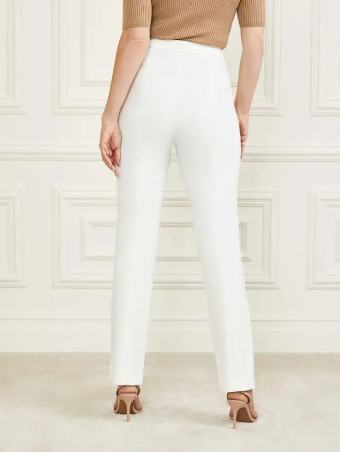 Women Bottoms Marciano Logan Straight Leg Pant Sandy Shore Women Bottoms Marciano Logan Straight Leg Pant Sandy Shore