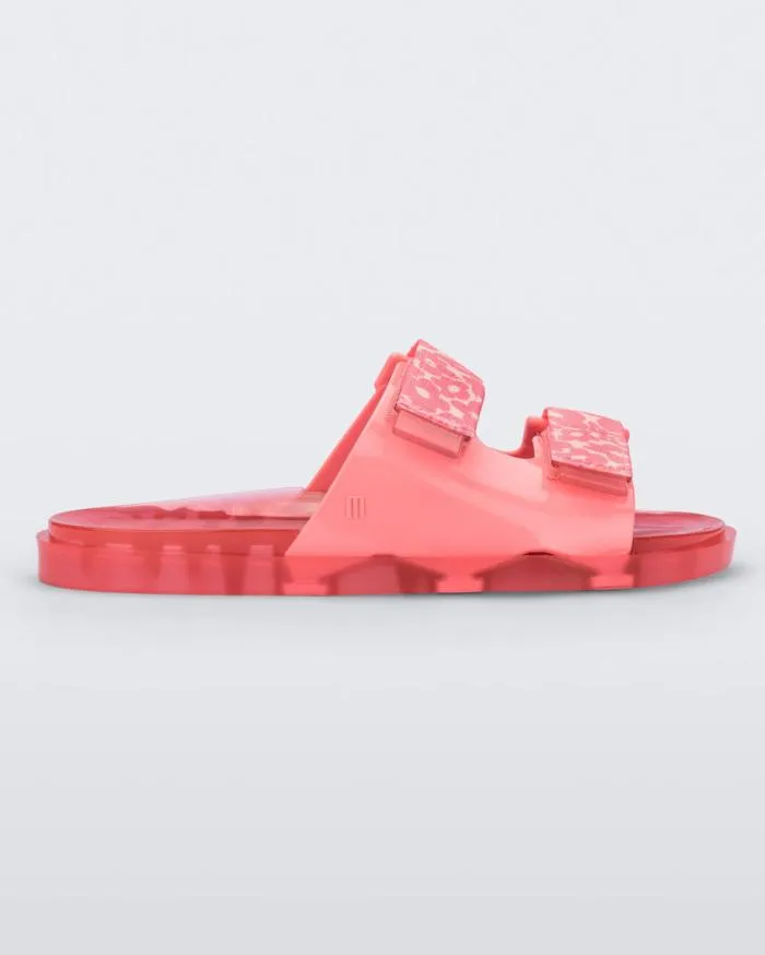 Women Brave Wide Sandal Pink Melissa Slides