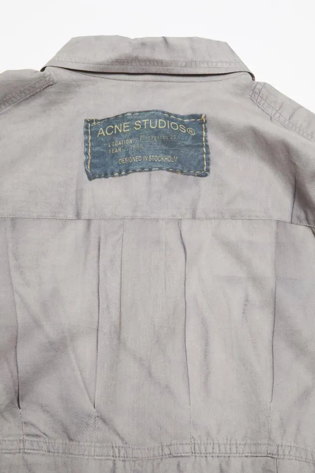 Women Buttonup Shirt Printed Light Brown Acne Studios Shirts and Blouses