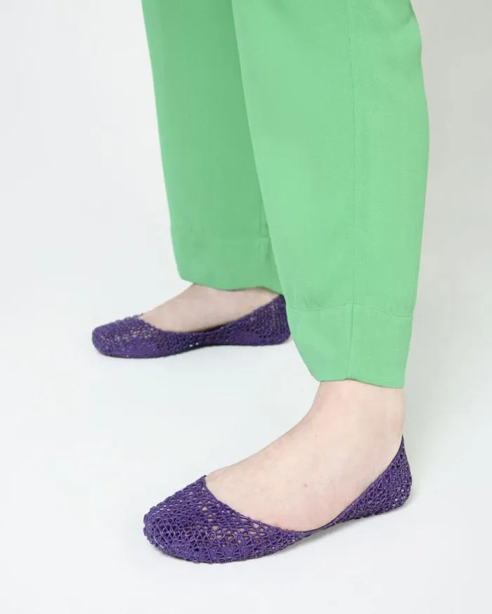 Women Campana Purple Melissa Flats
