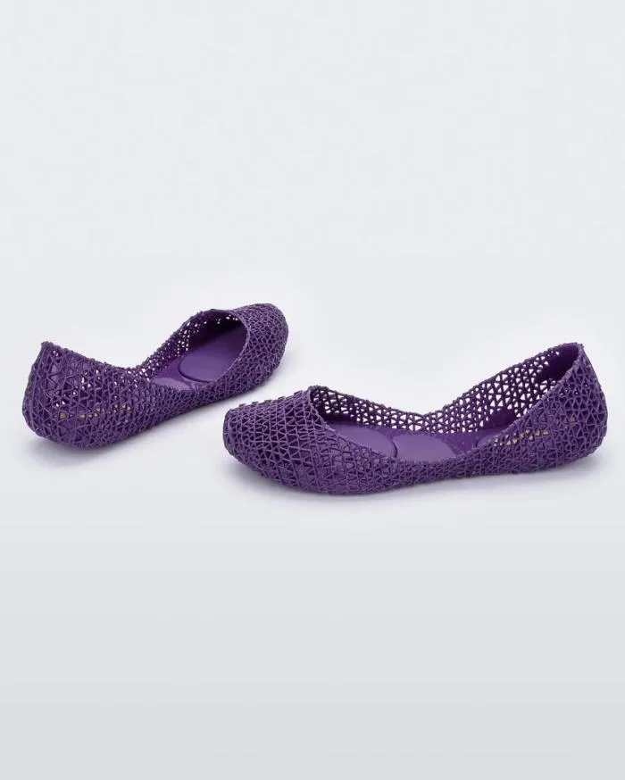 Women Campana Purple Melissa Flats
