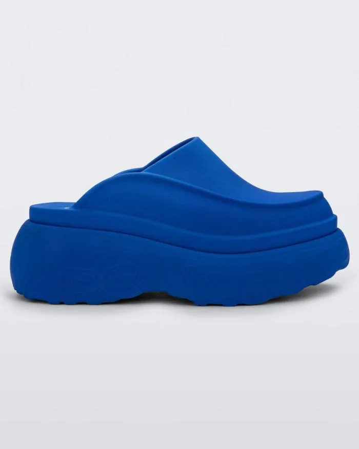 Women Clog Blue Melissa Slides