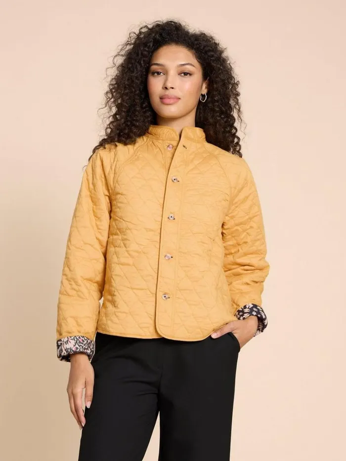 Women COATS and JACKETS White Stuff Natalie Reversible Jacket Black Print Women COATS and JACKETS White Stuff Natalie Reversible Jacket Black Print