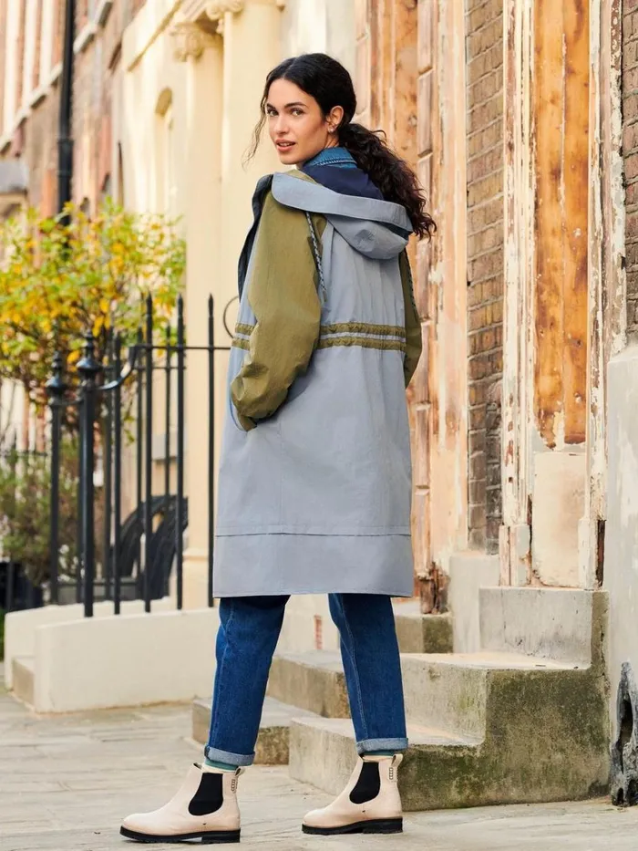 Women COATS and JACKETS White Stuff Quinn Parka Blue Multi