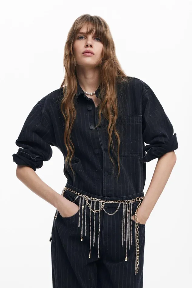 Women Coats And Jackets Desigual Denim Trucker Jacket