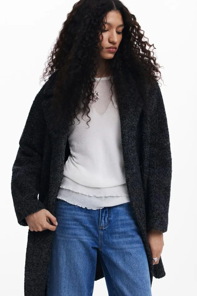 Women Coats And Jackets Desigual Long Coat