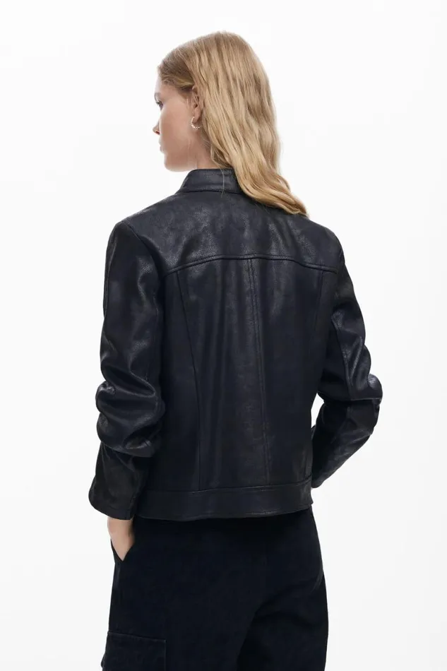 Women Coats And Jackets Desigual Regular Biker Jacket