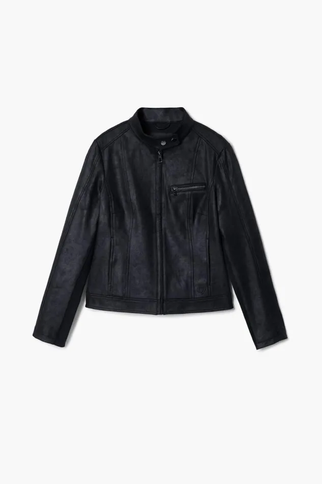 Women Coats And Jackets Desigual Regular Biker Jacket