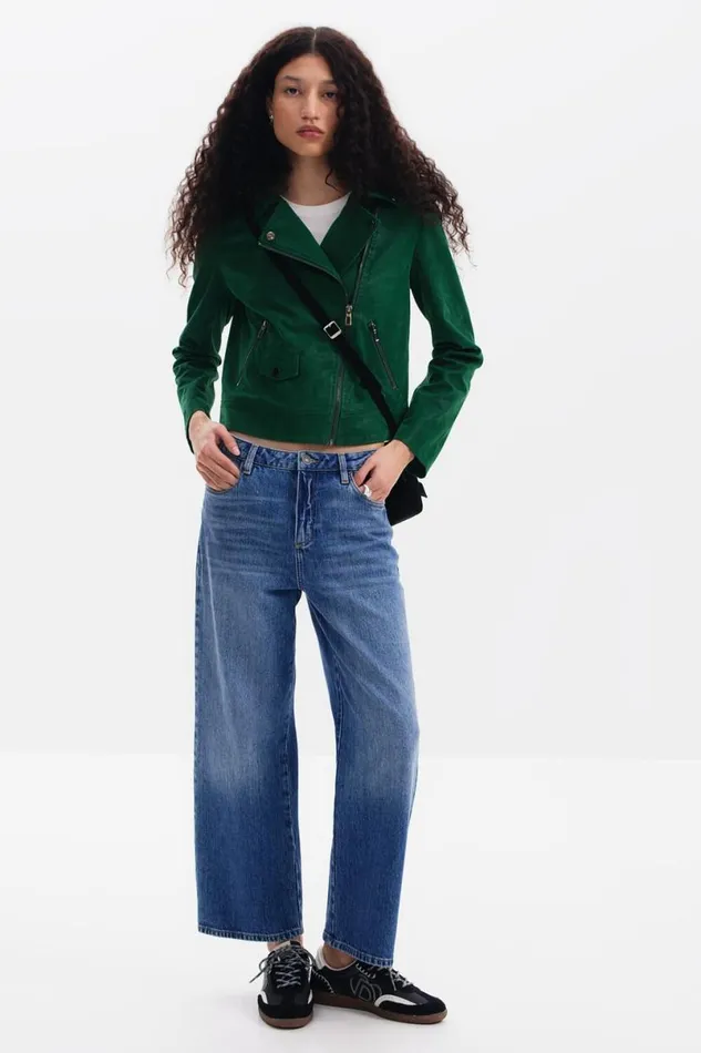 Women Coats And Jackets Desigual Textured Biker Jacket