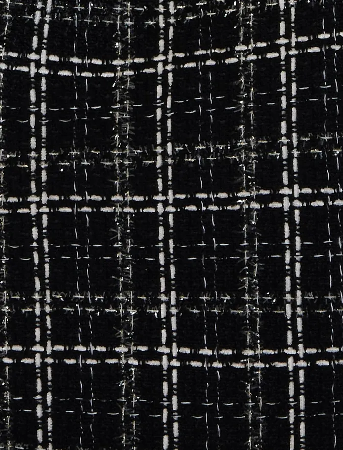 Women Cocktail and Party Dresses BCBG Elodie Tweed Blazer Dress Black Combo