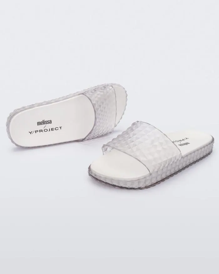 Women Court Slide Clearwhite Melissa Slides