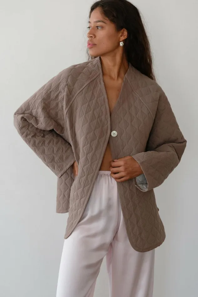 Women DONNI Outerwear The Quilted Jacket
