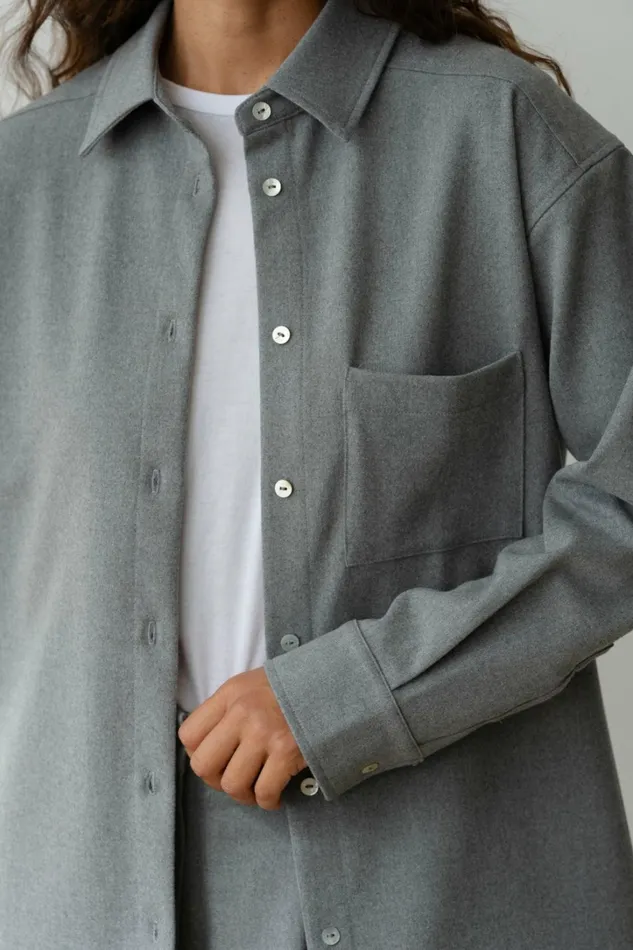Women DONNI Tops The Flannel Shirt Jacket