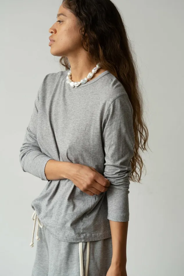 Women DONNI Tops The Jersey Long Sleeve Tee