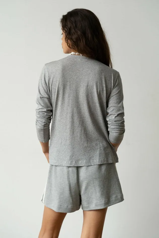 Women DONNI Tops The Jersey Long Sleeve Tee