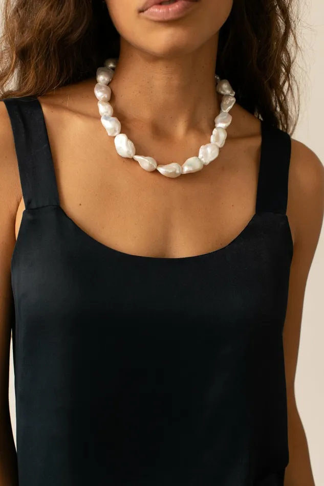 Women DONNI Tops The Satiny Cami